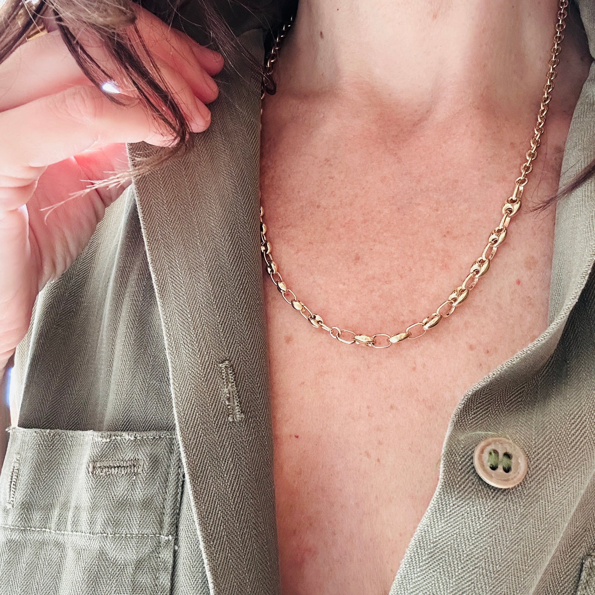 Load image into Gallery viewer, Remain Chains Necklace #03