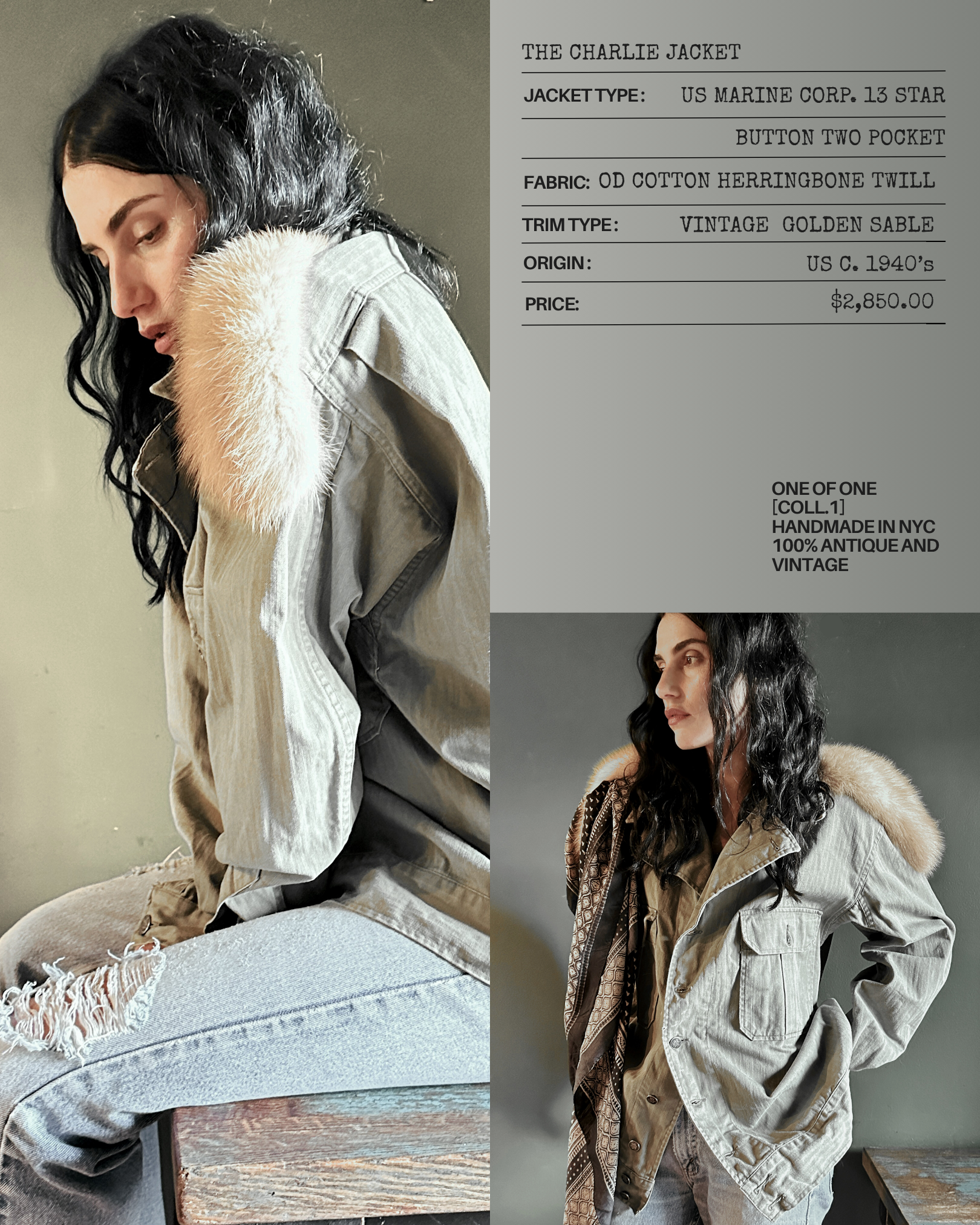 Load image into Gallery viewer, The Charlie Jacket