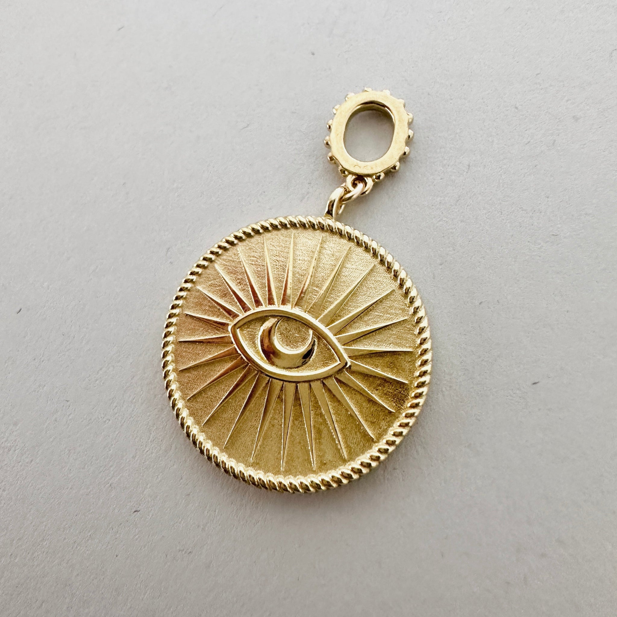 Load image into Gallery viewer, LOVE TOKEN Charm: “ALL SEEING EYE”