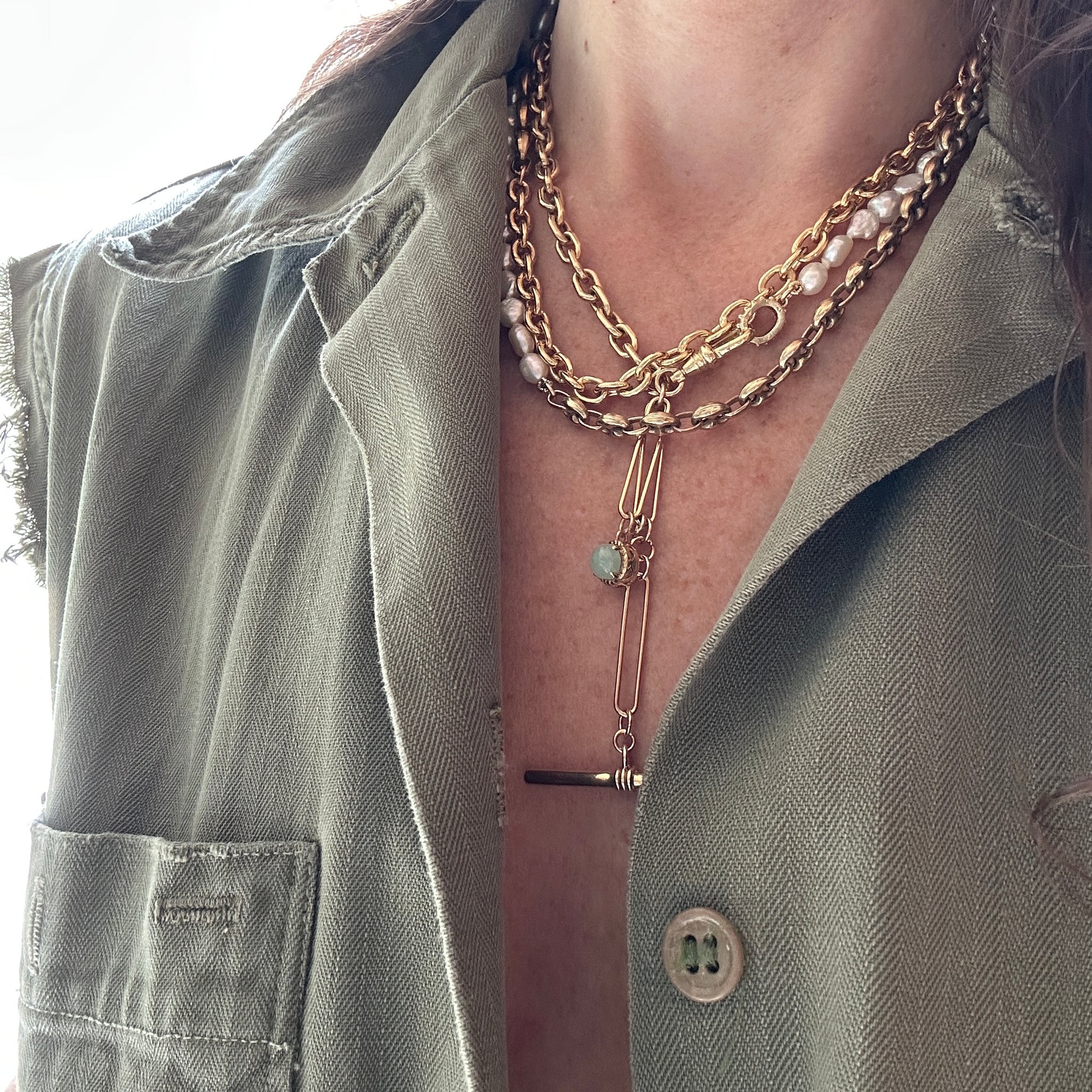 Load image into Gallery viewer, Remain Chains Necklace #03