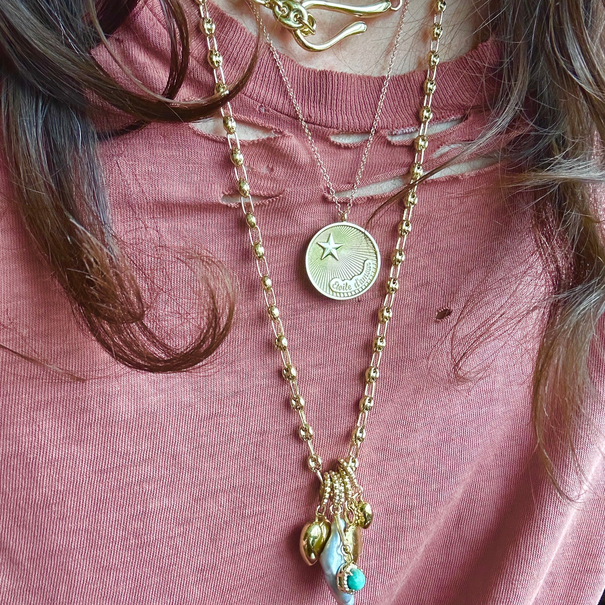 Load image into Gallery viewer, LOVE TOKEN Necklace: Etoile D’Amour