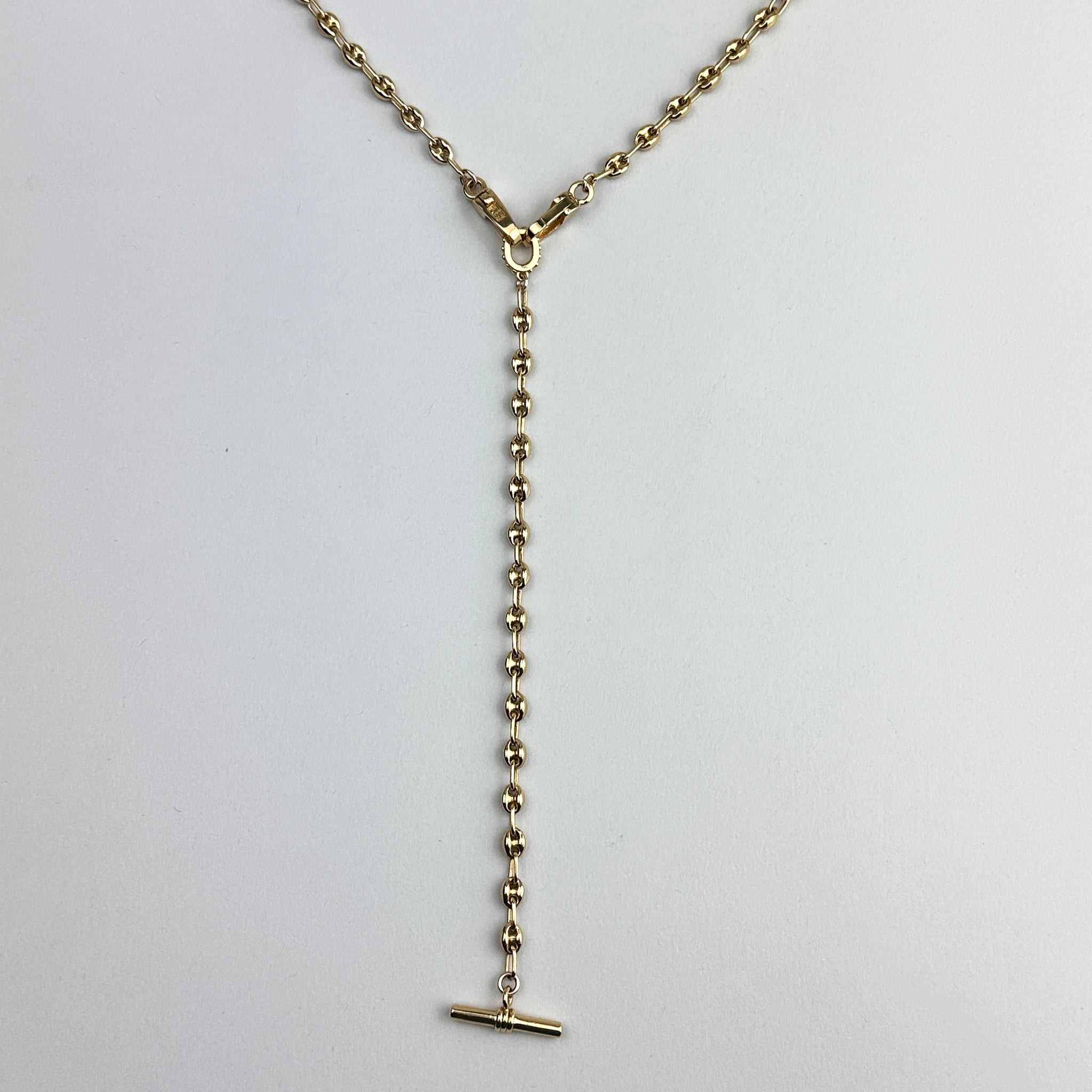 Load image into Gallery viewer, The Mini Petit Love Lock Y Necklace