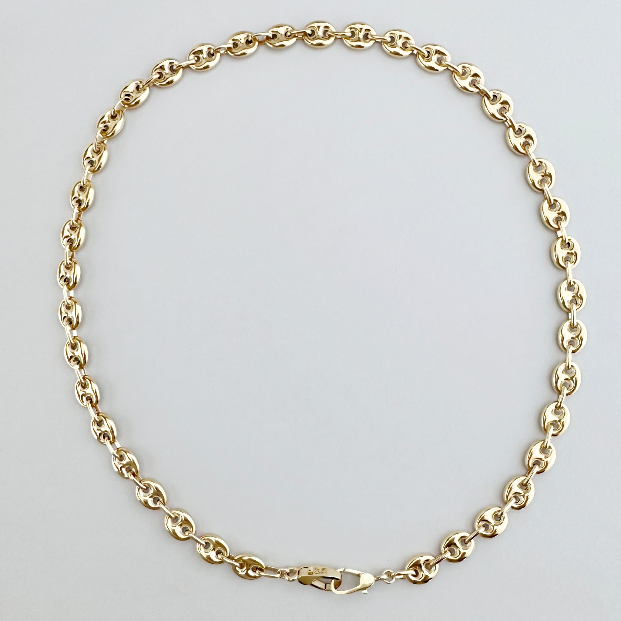 Load image into Gallery viewer, “LOVE LOCK” Necklace- petit mini puffy mariner