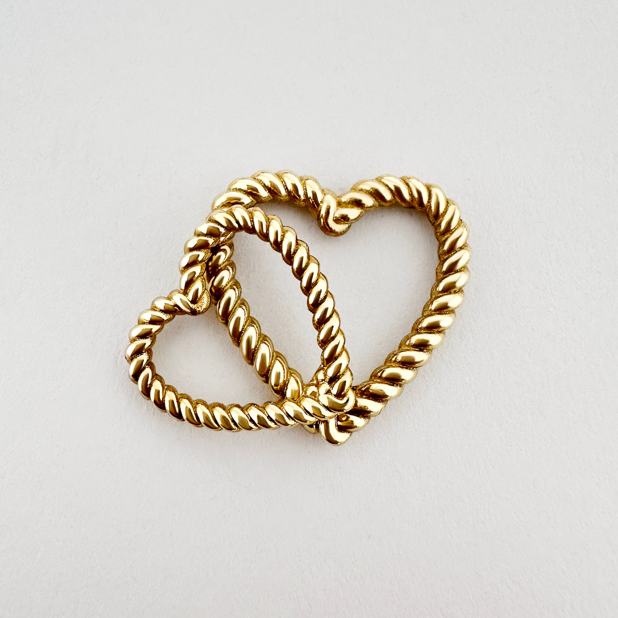 Load image into Gallery viewer, Twisted Heart Charm