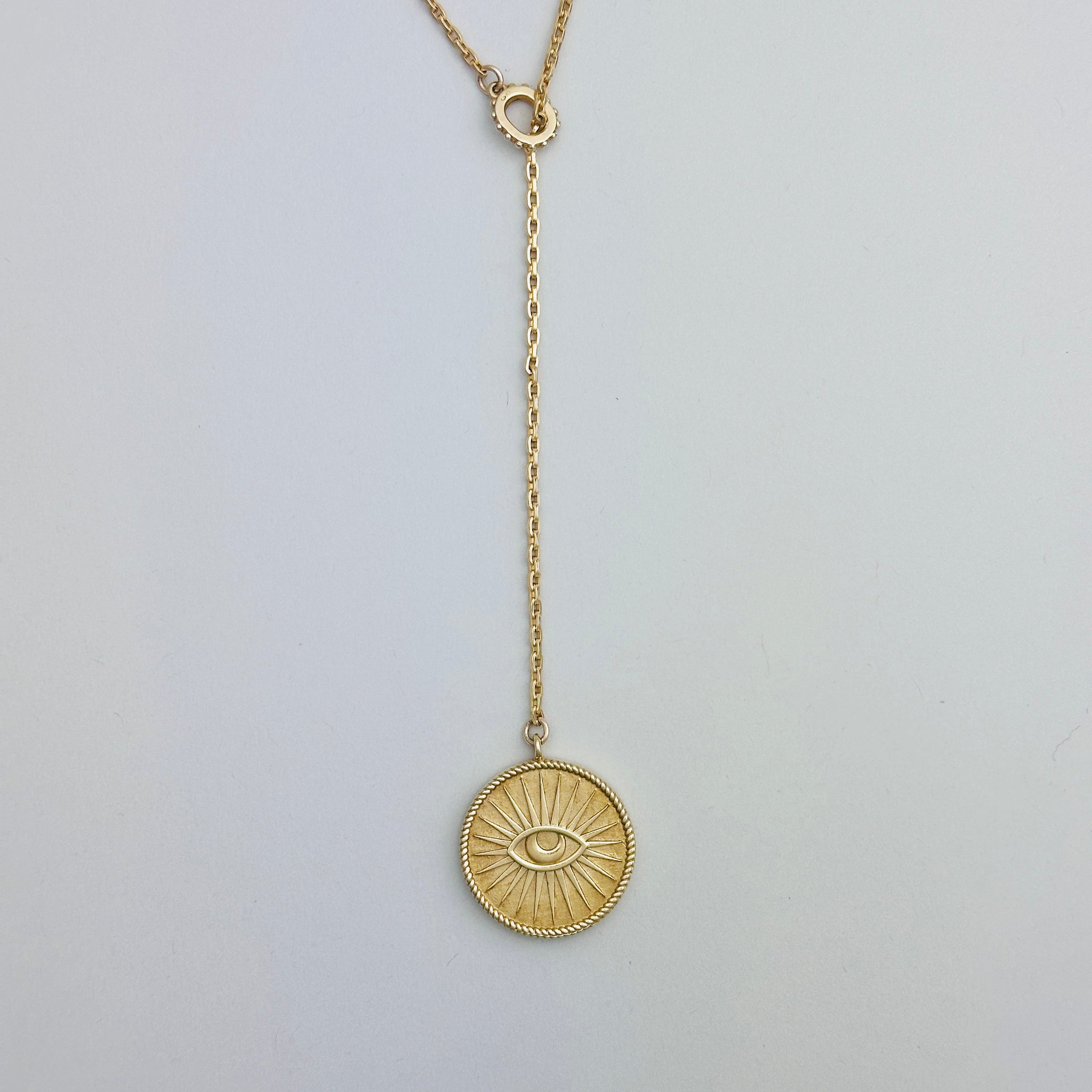Load image into Gallery viewer, Love Token Lariat Necklace