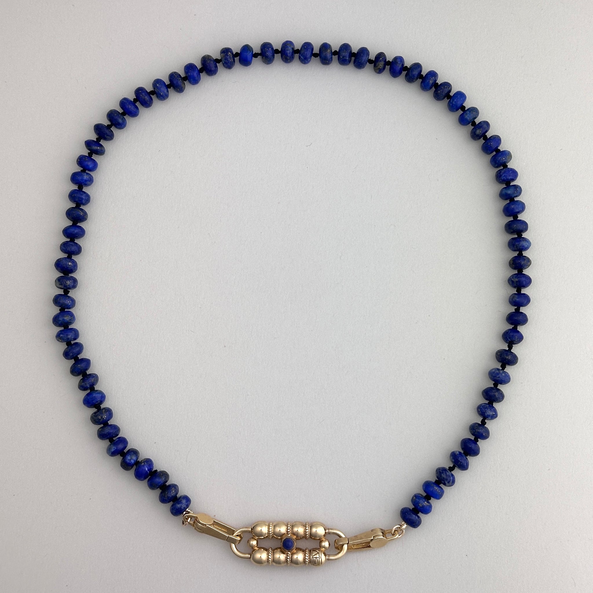 Load image into Gallery viewer, Double Clip CONNECT Necklace - Lapis Lazuli