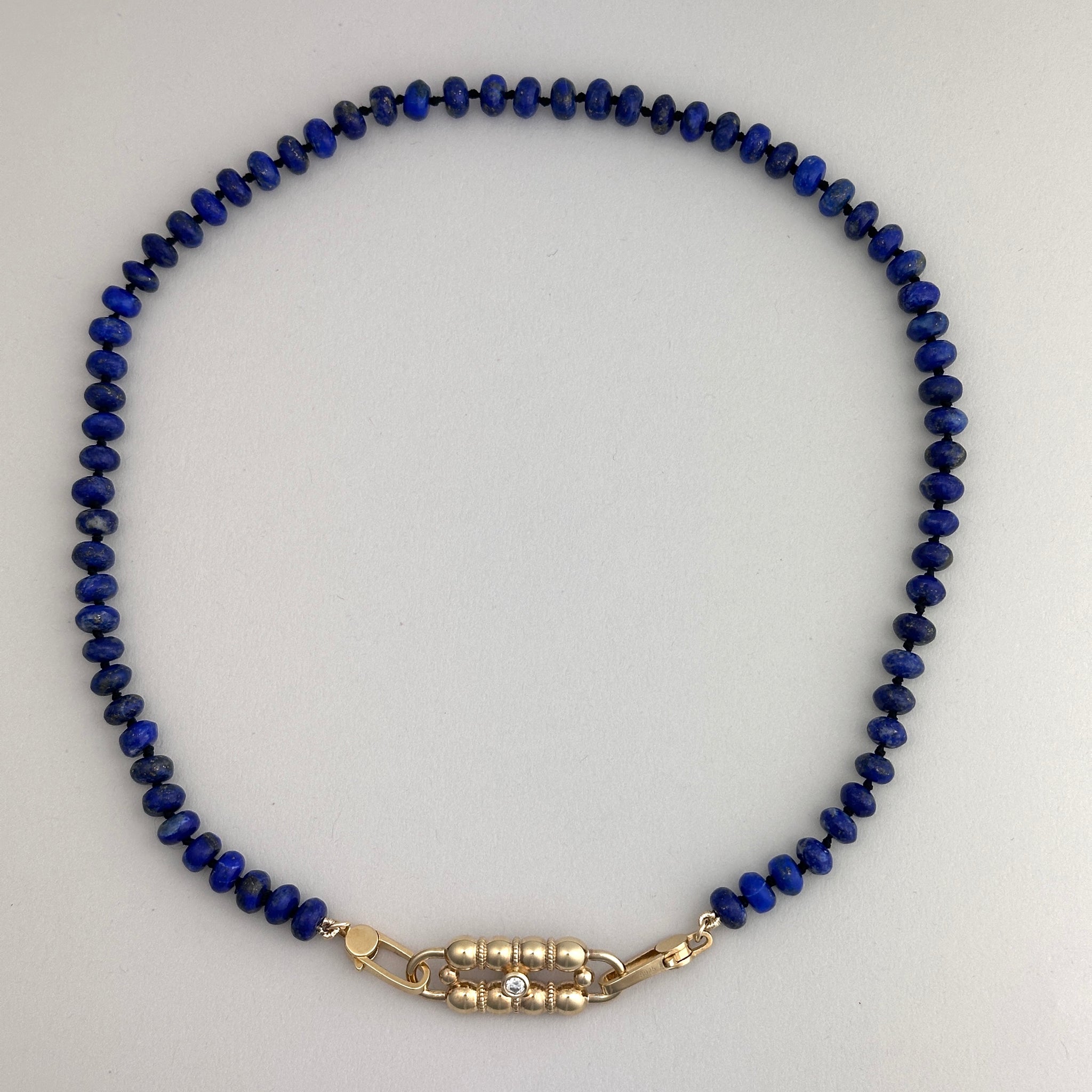 Load image into Gallery viewer, Double Clip CONNECT Necklace - Lapis Lazuli