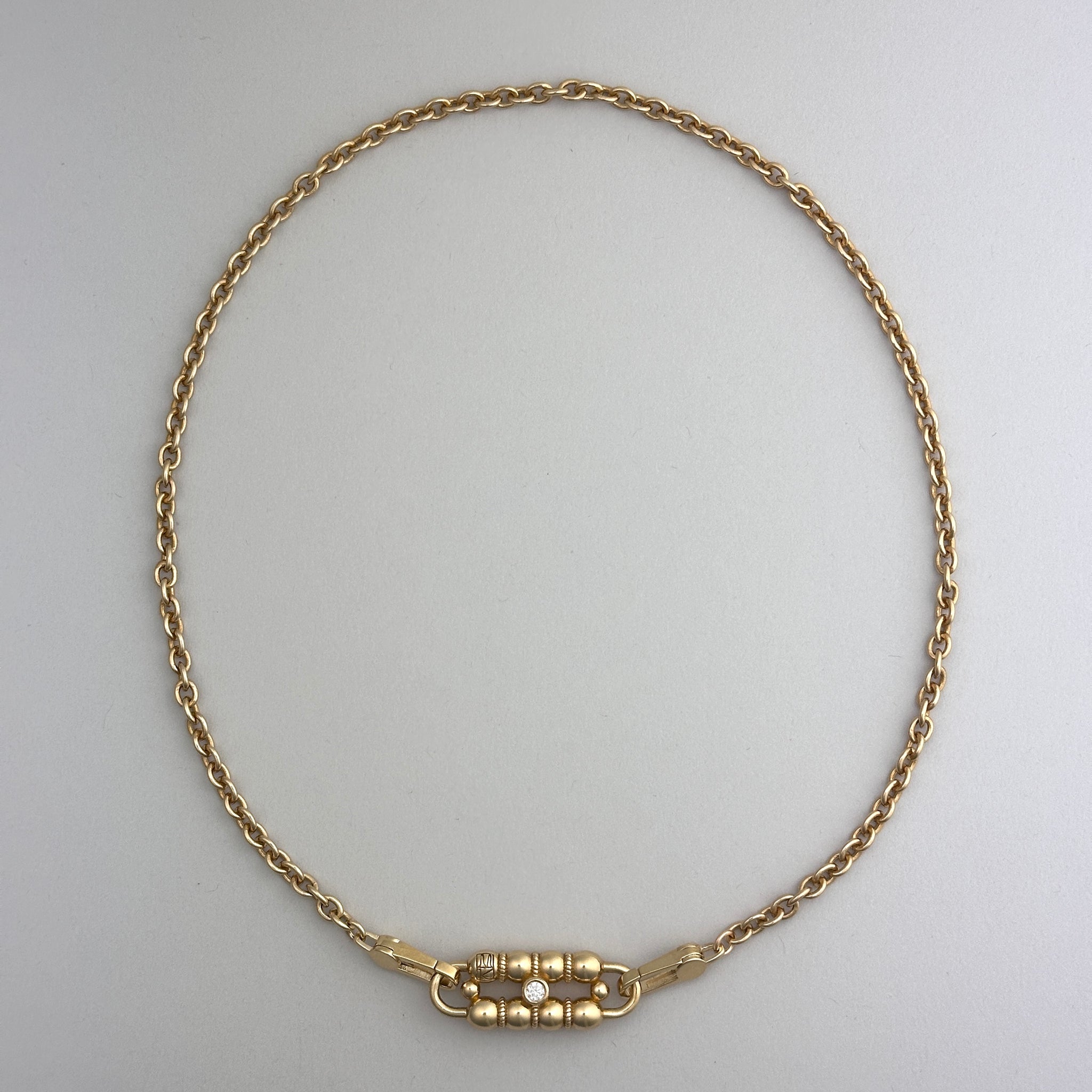 Load image into Gallery viewer, Double Clip CONNECT Cable Necklace