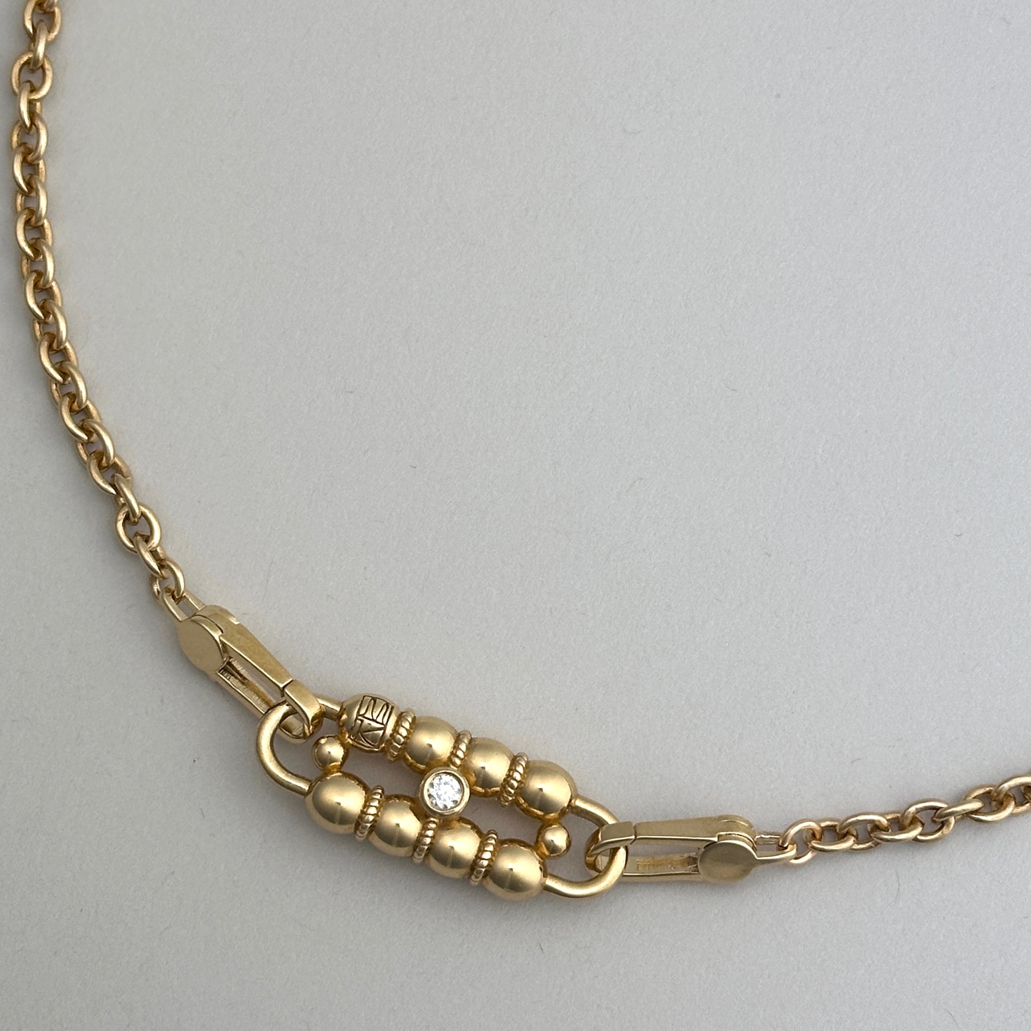 Load image into Gallery viewer, Double Clip CONNECT Cable Necklace