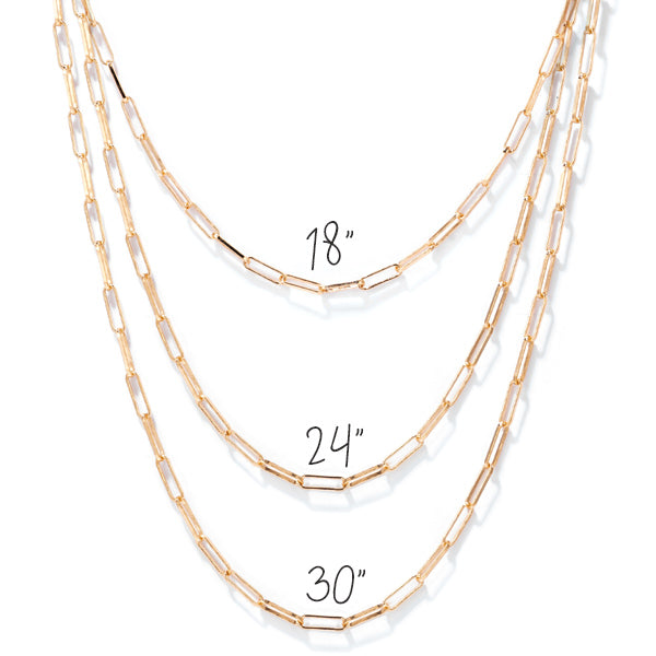 Load image into Gallery viewer, 14K Gold Leilou Chain: 18", 24" or 30"