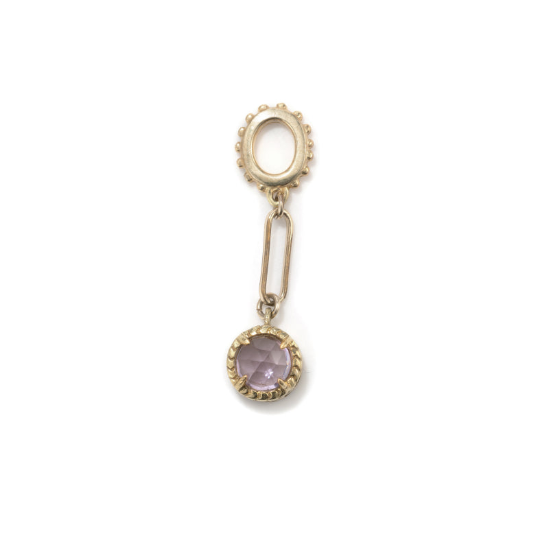 Load image into Gallery viewer, Stone Charm- Brazilian Amethyst