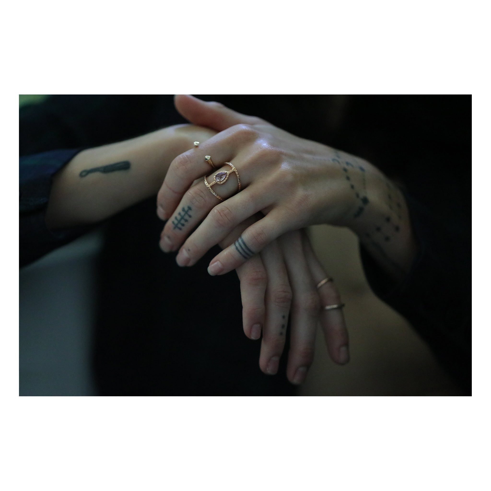 Load image into Gallery viewer, Open Spike Ring