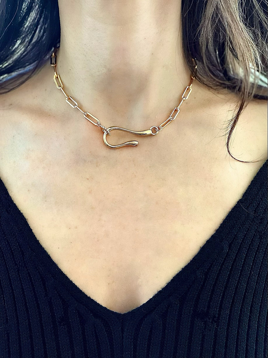 Large Hook + Loop Nova Necklace – Meredith Kahn