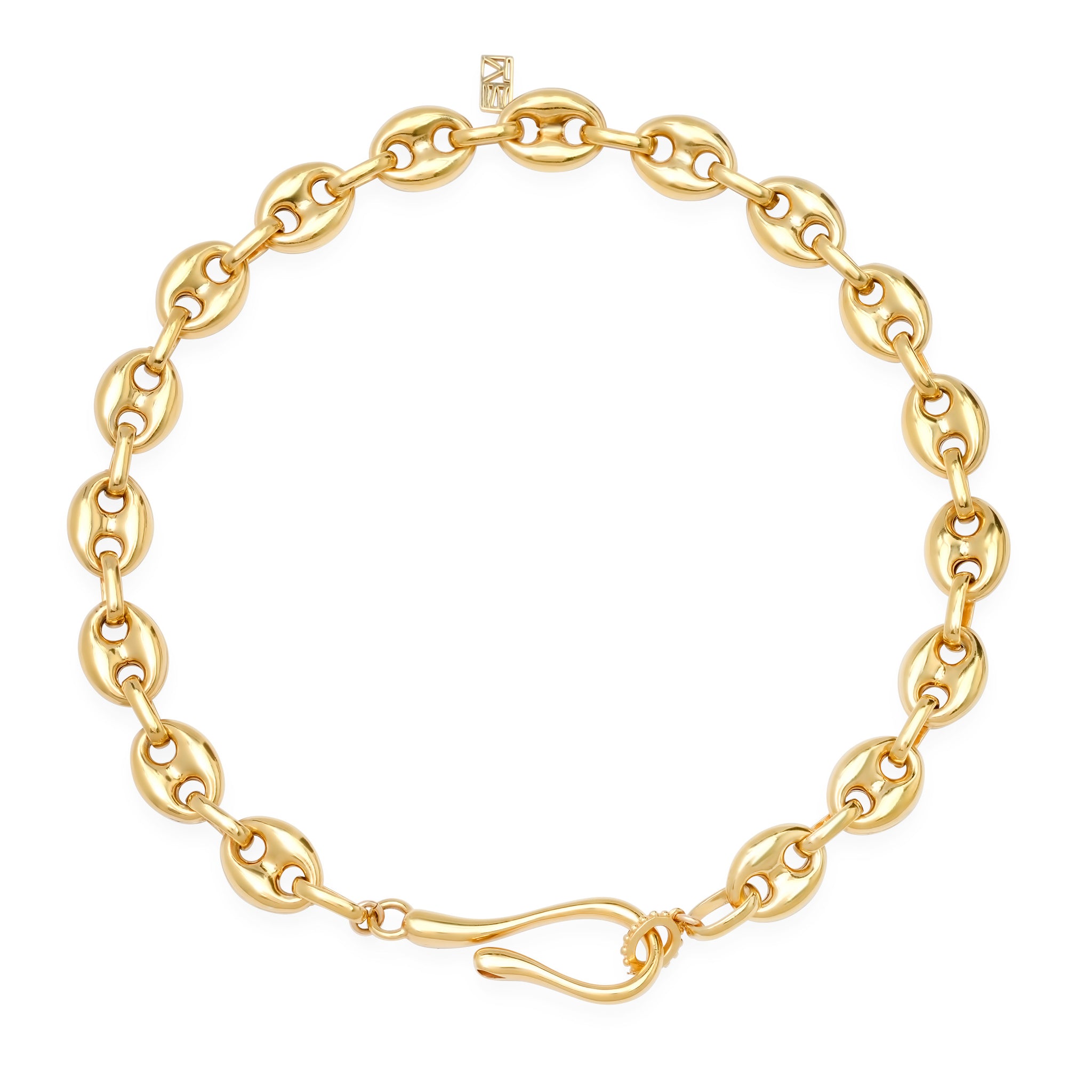 Load image into Gallery viewer, Puffy Mariner Hook + Loop Necklace- Large