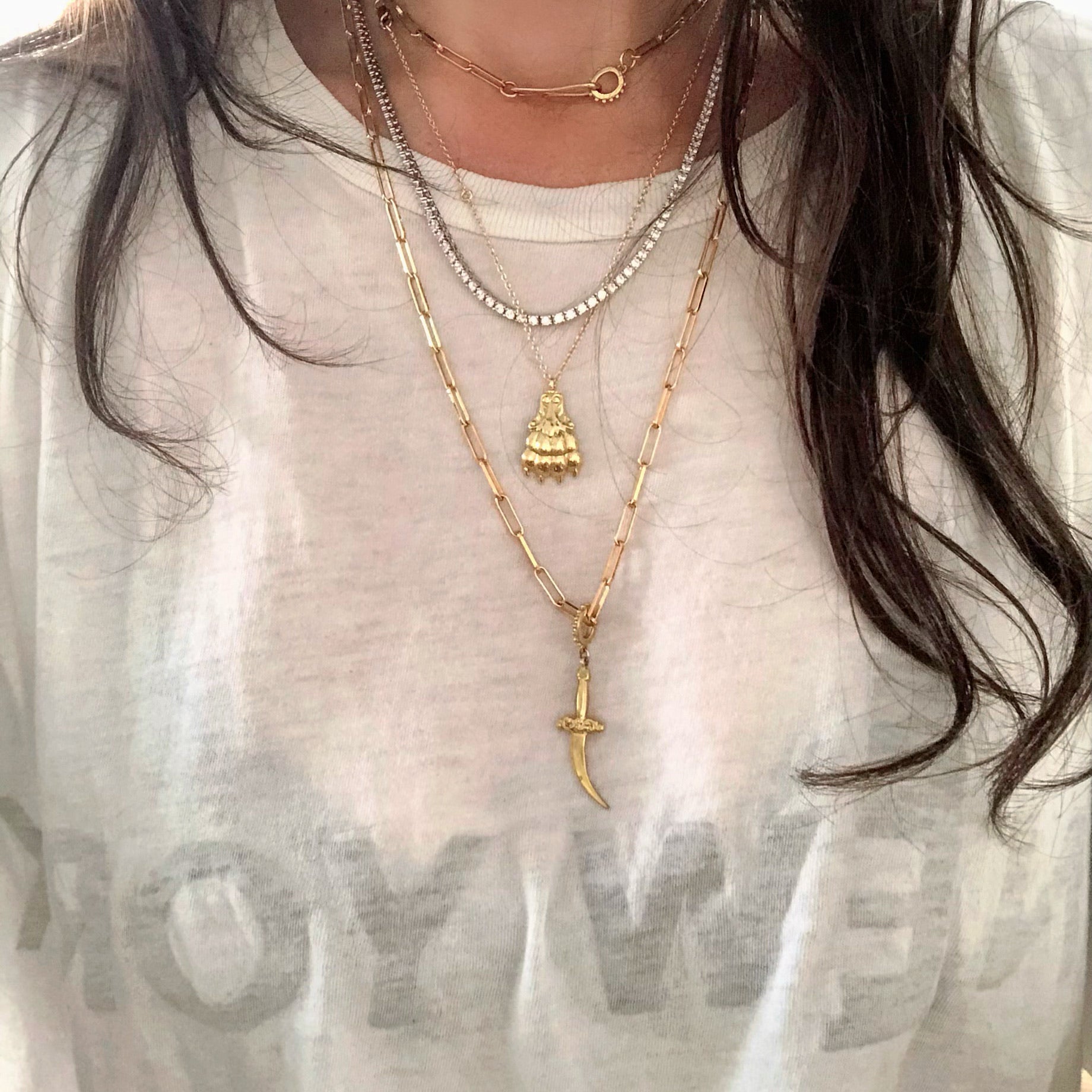 Load image into Gallery viewer, 14K Gold Leilou Chain: 18", 24" or 30"