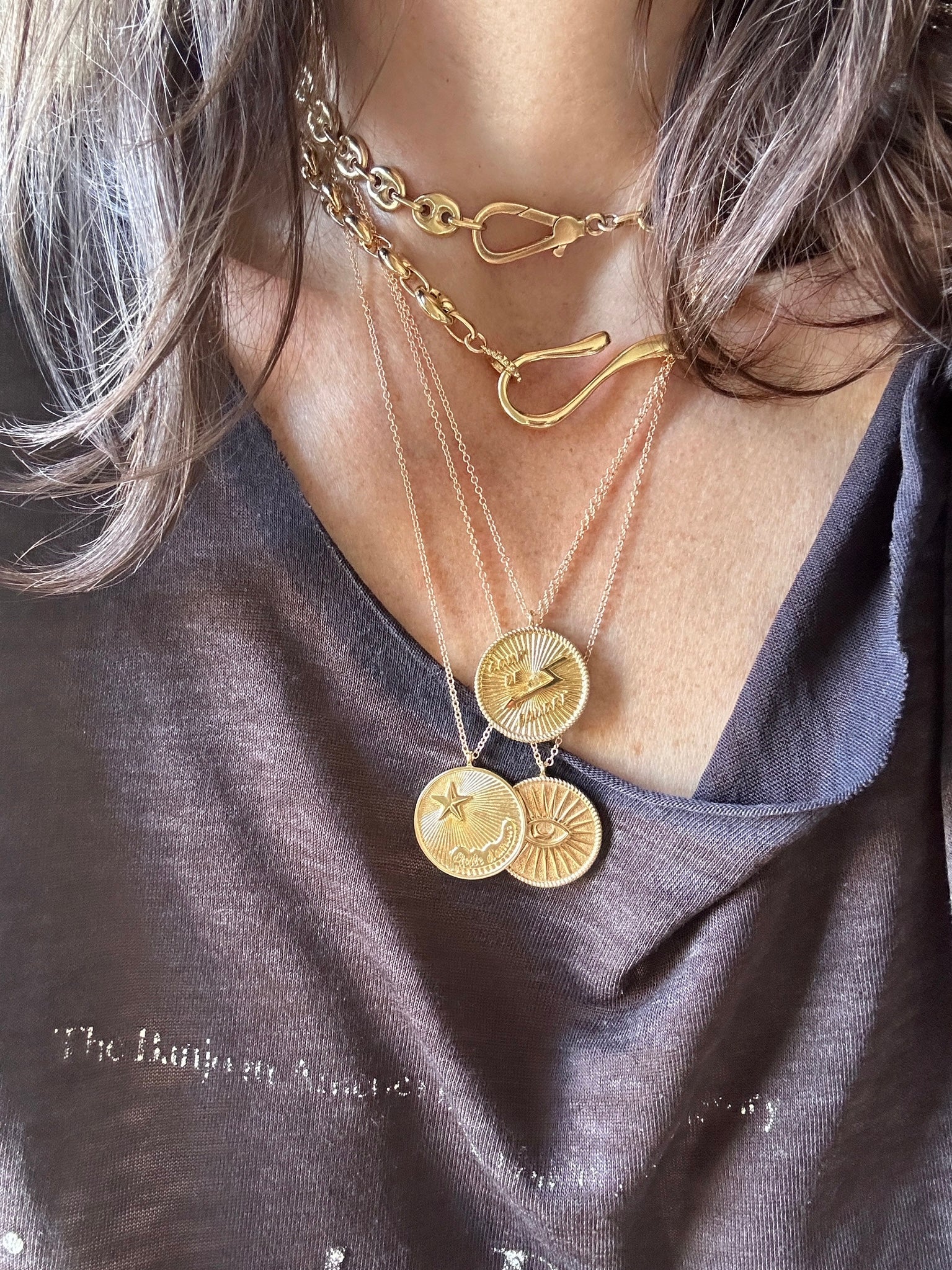LOVE TOKEN Necklace: Etoile D