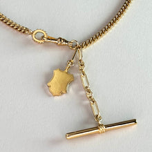 Load image into Gallery viewer, Antique Shield Fob Necklace
