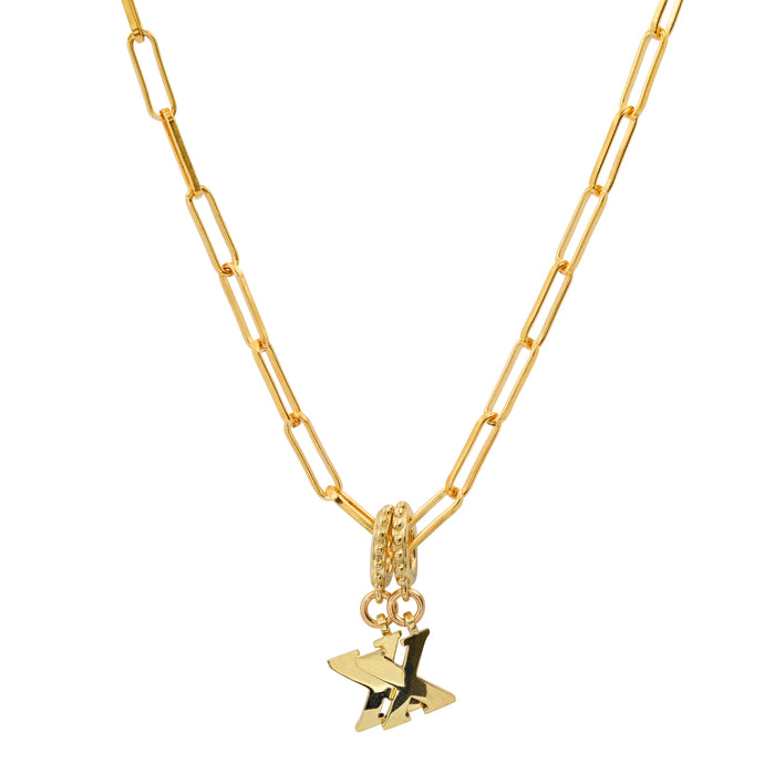 Gold Chain with 2 X Charms