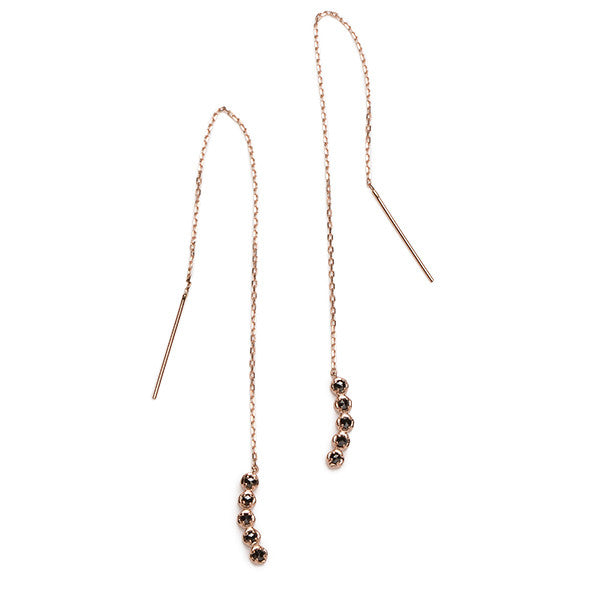 5 Roses Threader Earrings