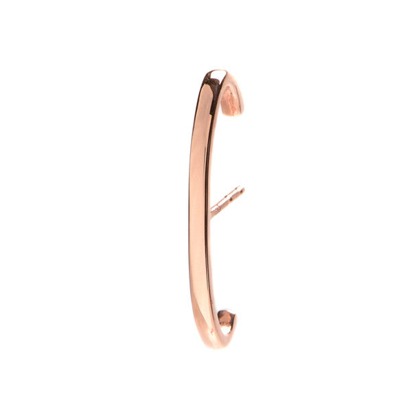Single Solid Ear Line Cuff-Single