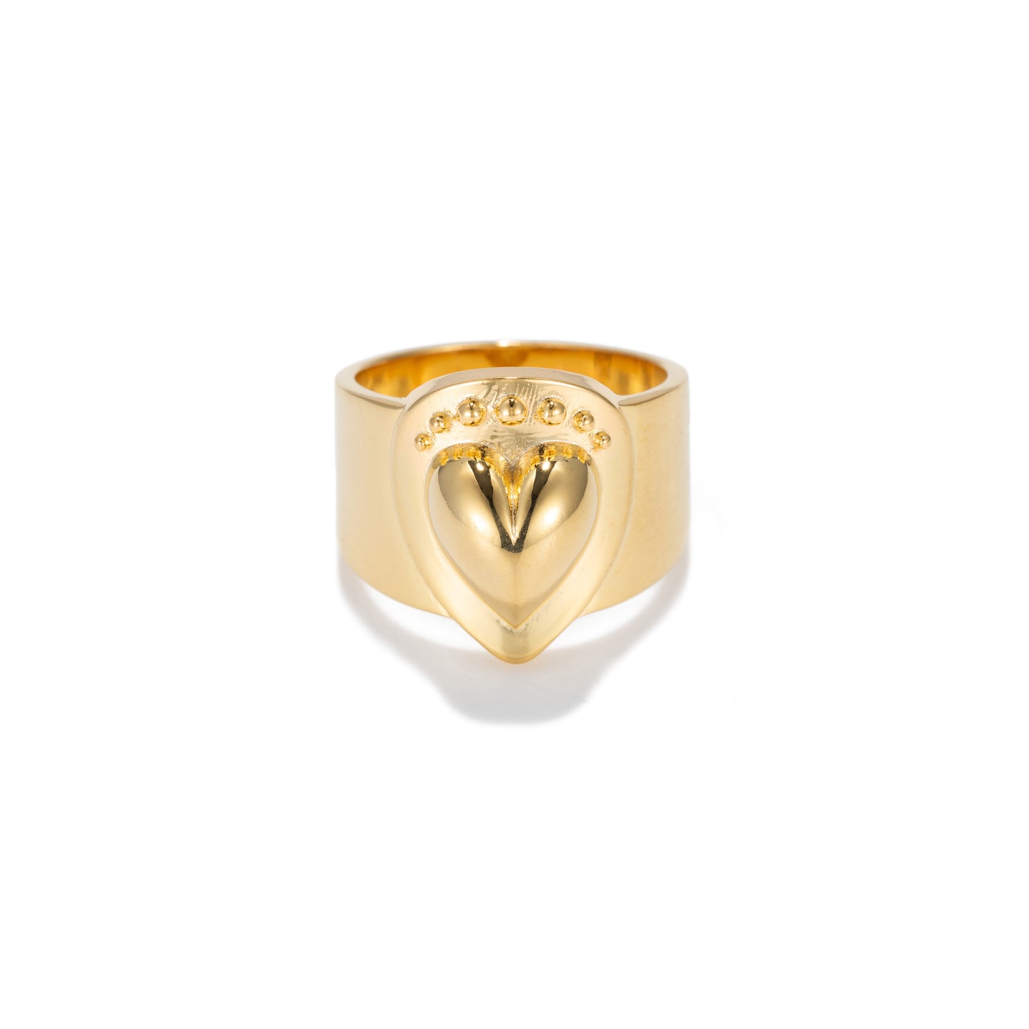 Puff Heart Cigar Band Ring