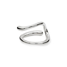 Load image into Gallery viewer, Silver Hook Wrap Ring
