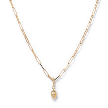 Load image into Gallery viewer, 14K Gold Naked Skull Charm Pendant
