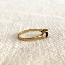 Load image into Gallery viewer, Antique Sweetheart Amethyst Ring
