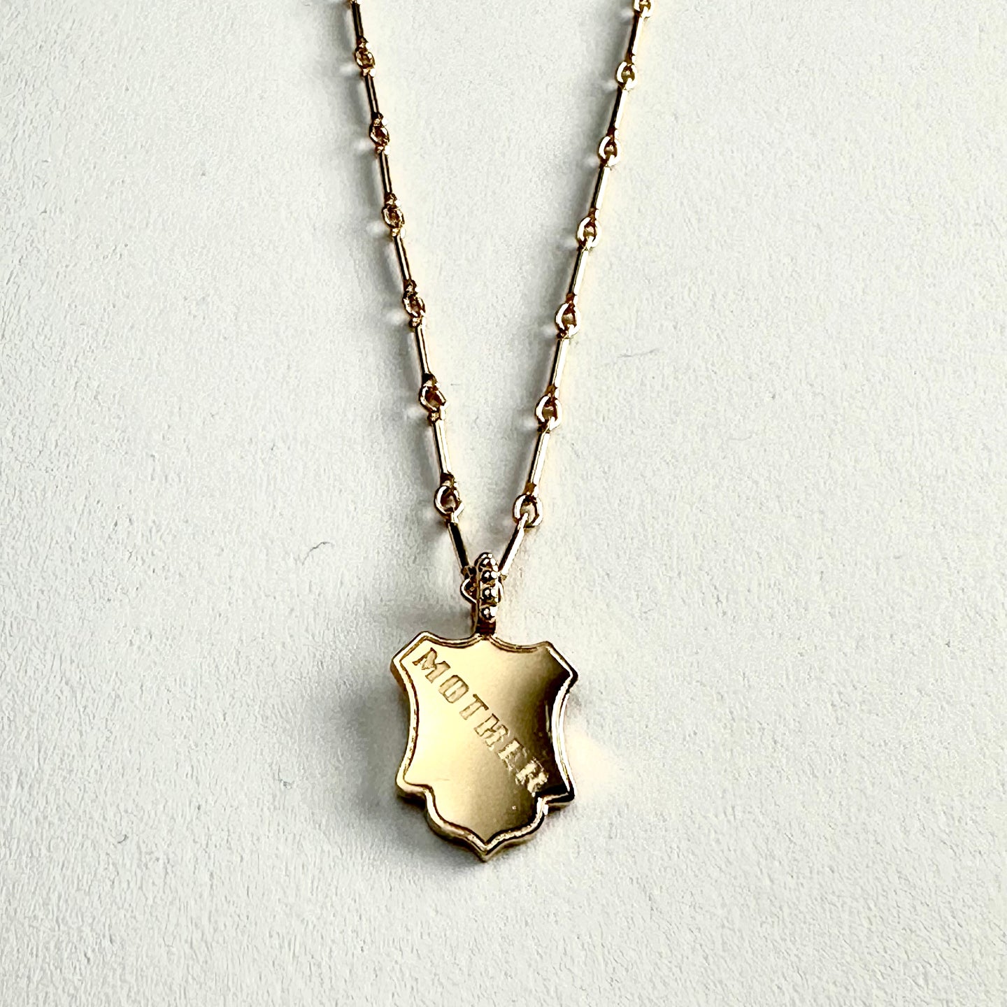 MOTHER Shield Necklace